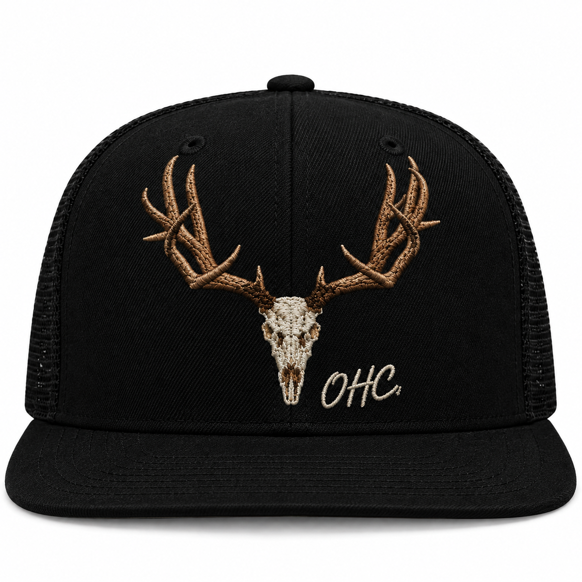 deer skull hat